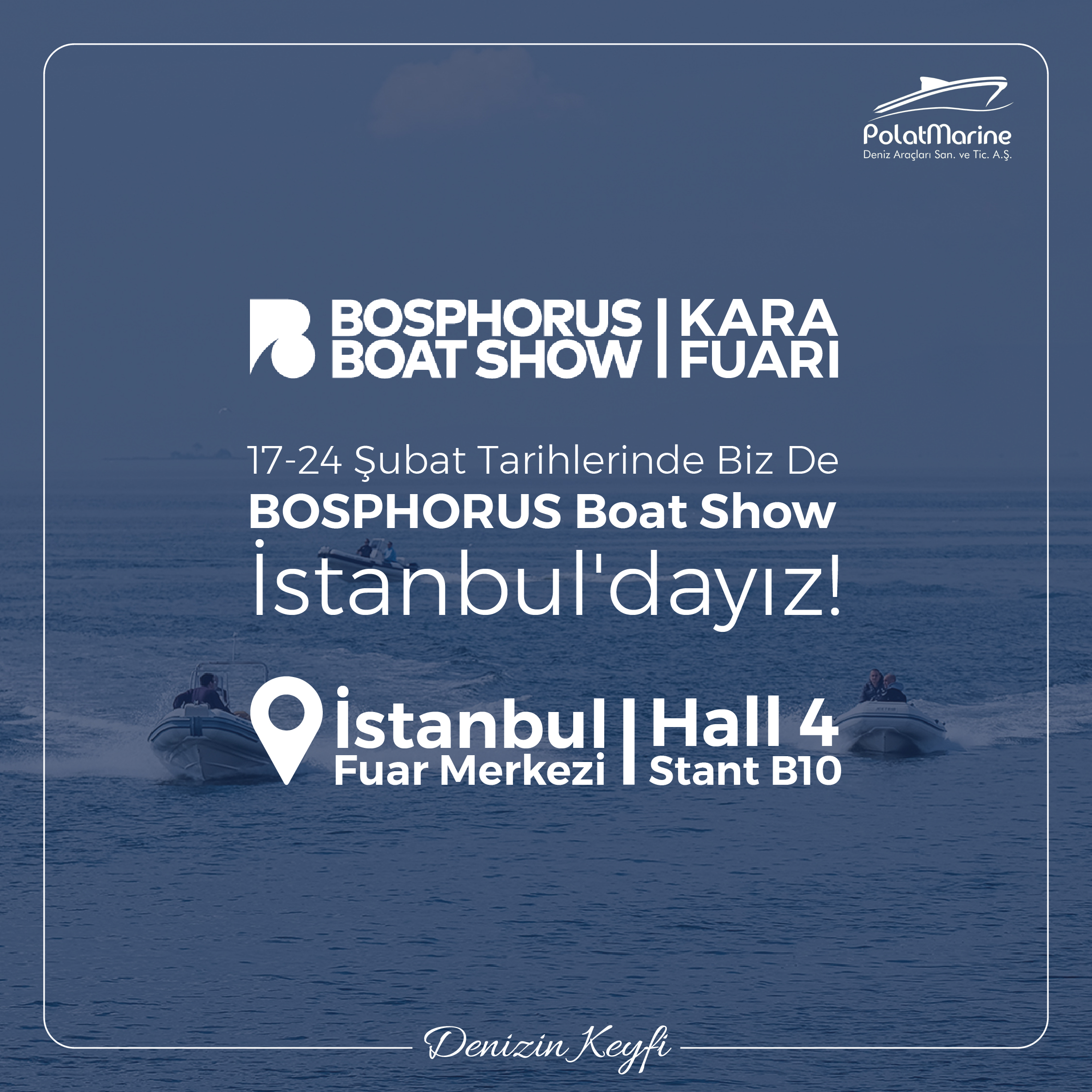 BOSPHORUS BOAT SHOW KARA FUARI 2024